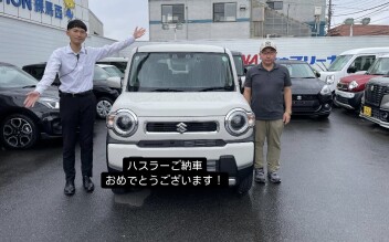 ハスラーご納車させていただきました